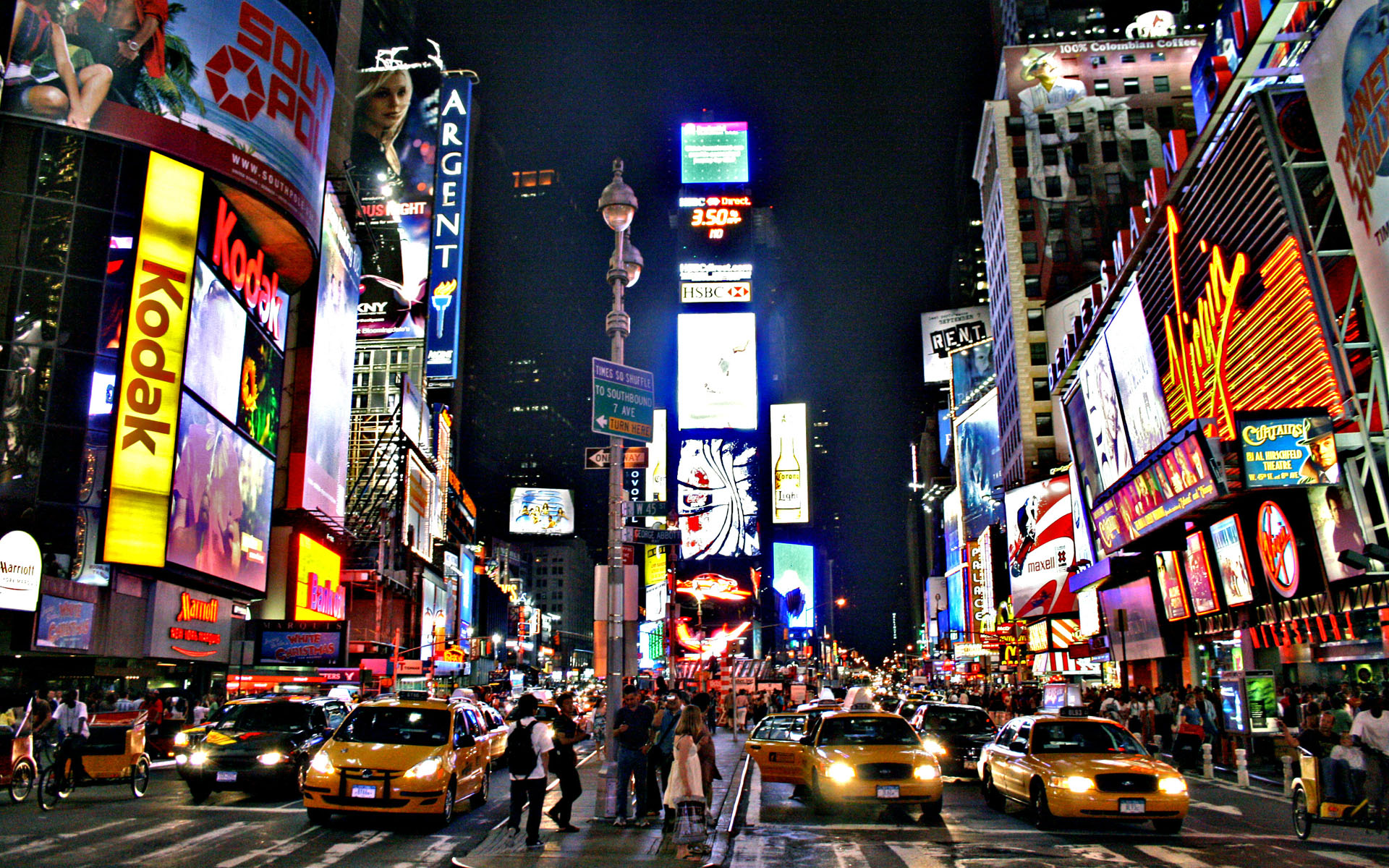 Seu site parece a Times Square?