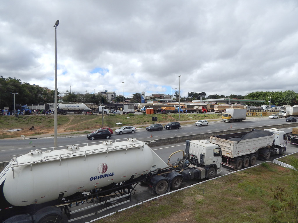 Paralisação dos caminhoneiros em 2018