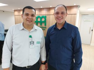 Felipe Santos, Gerente da Área de Saúde da AAPI e xxx da Cosntrutora Exatus, responsável pelas obras de adequação do imóvel. 