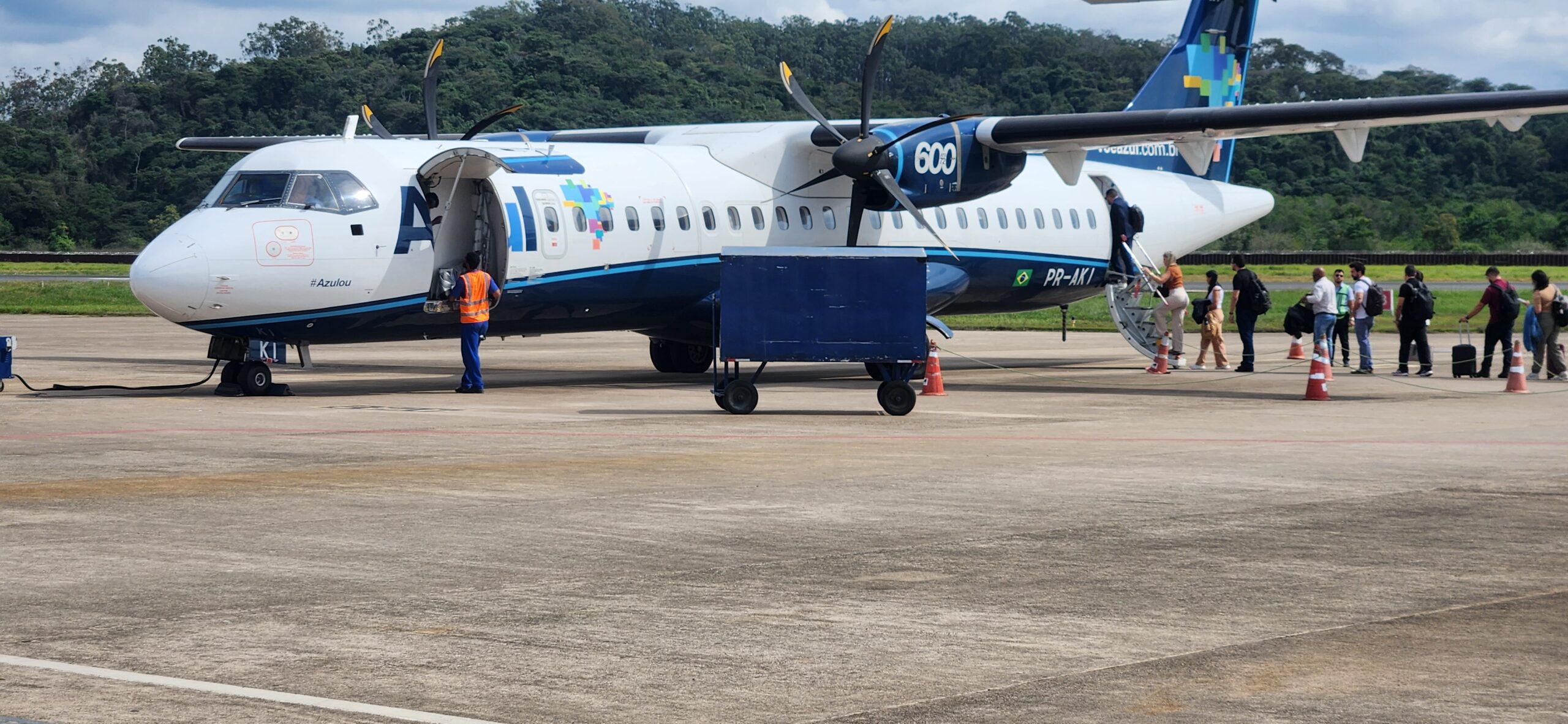 O aeroporto Regional do Vale do Aço, em Paraíso, conta atualmente com até 5 voos diários para BH